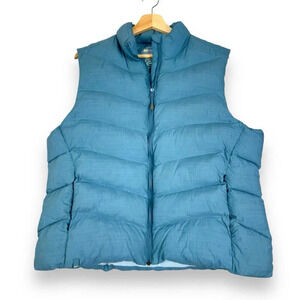 WindRiver T-Max Hyper-Dri 2XL Insulated Puffer Vest Blue Full Zip Cozy Outdoor
